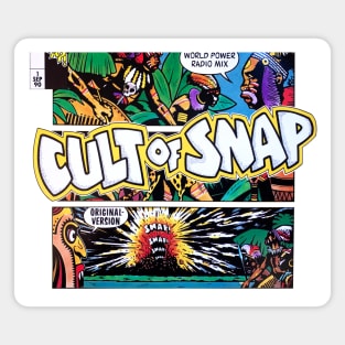 Snap`- The cult of snap dance music 90s collector Magnet